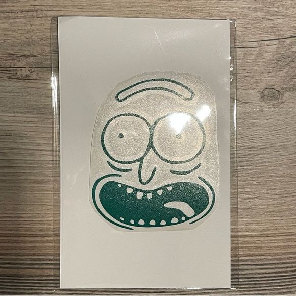 Pickle Rick Vinyl Decal - Picture 4 of 8